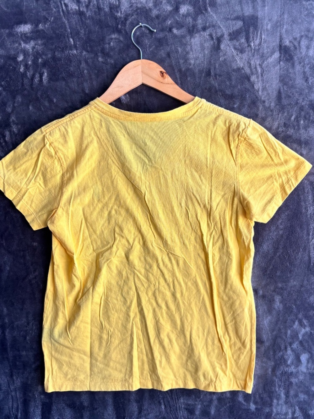 Yellow Ralph Lauren V Neck Tee - Picture 2 of 5